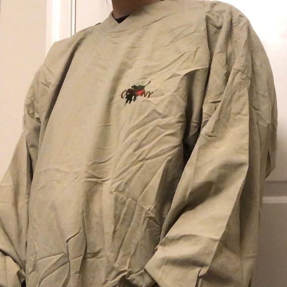 Vintage tan windbreaker - Picture 2 of 4